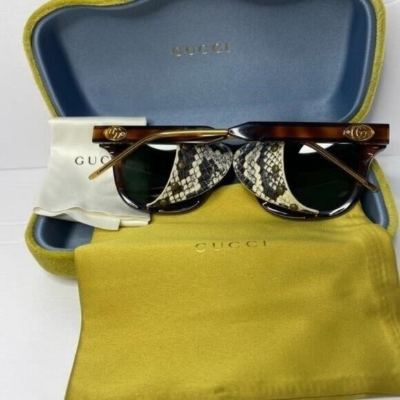New Auth  - GG0671S Sunglasses by Gucci™ Shape: Rectangle, Material: Acetate, - Picture 8 of 11